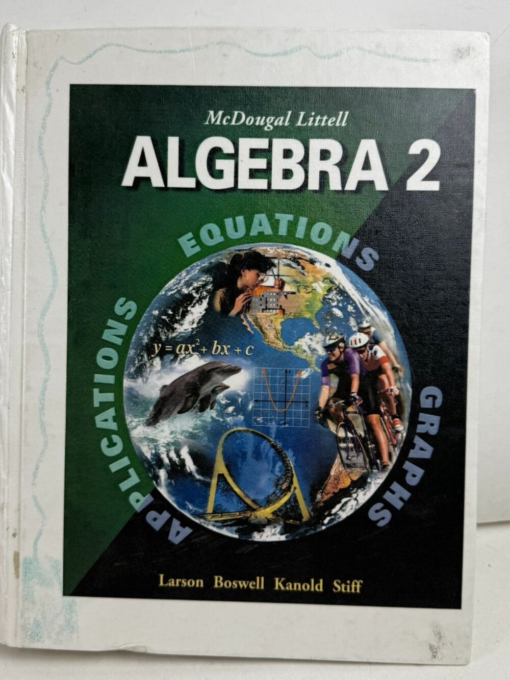 Algebra 2 McDougal Littell Larson Boswell Kanold Stiff Hardcover ISBN 0395937787